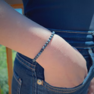 Pulseira Ornella com Sodalita Fosca Azul